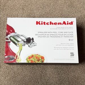 KitchenAid Spiralizer Attachment - Red and Silver